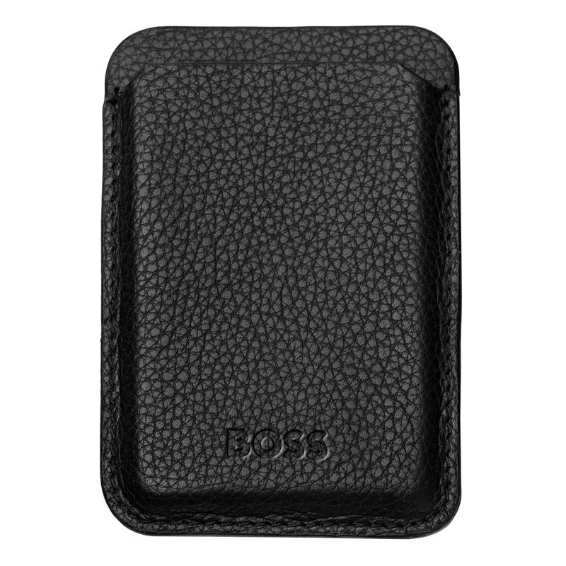 Картхолдер с магнитом HUGO BOSS - Mobile Classic Grained